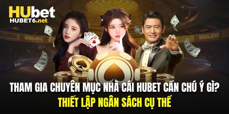 Hội viên cần thiết lập ngân sách đầy đủ khi bắt đầu cá cược tại nhà cái